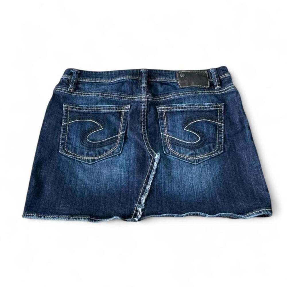 Silver Jeans Co. Denim Mini Skirt Size 27